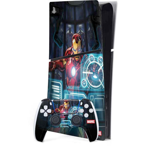 Marvel Iron Man New Armor PlayStation PS5 Skins